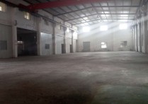 【已租出】G0906 宝山 罗店 罗东路 单层带行车1300平方米厂房+340平二层宿舍办公楼出租